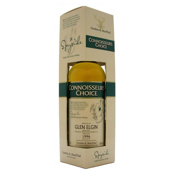 glen, elgin, 1996, connoisseurs, choice, gordon, and, macphail, speyside, single, malt, scotch, whisky, whiskey