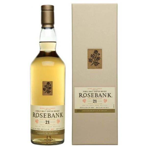 rosebank, 1990, 21, year, old, bottled, 2011, lowland, single, malt, scotch, whisky, whiskey