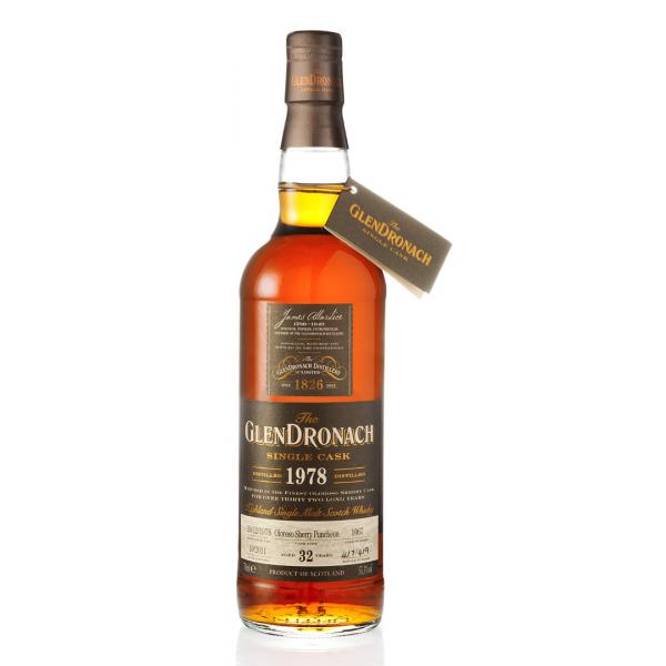 glendronach, 1978, 32, year, old, cask, number, 1067, batch, number, 5, oloroso, puncheon, speyside, single, malt, scotch, whisky, whiskey